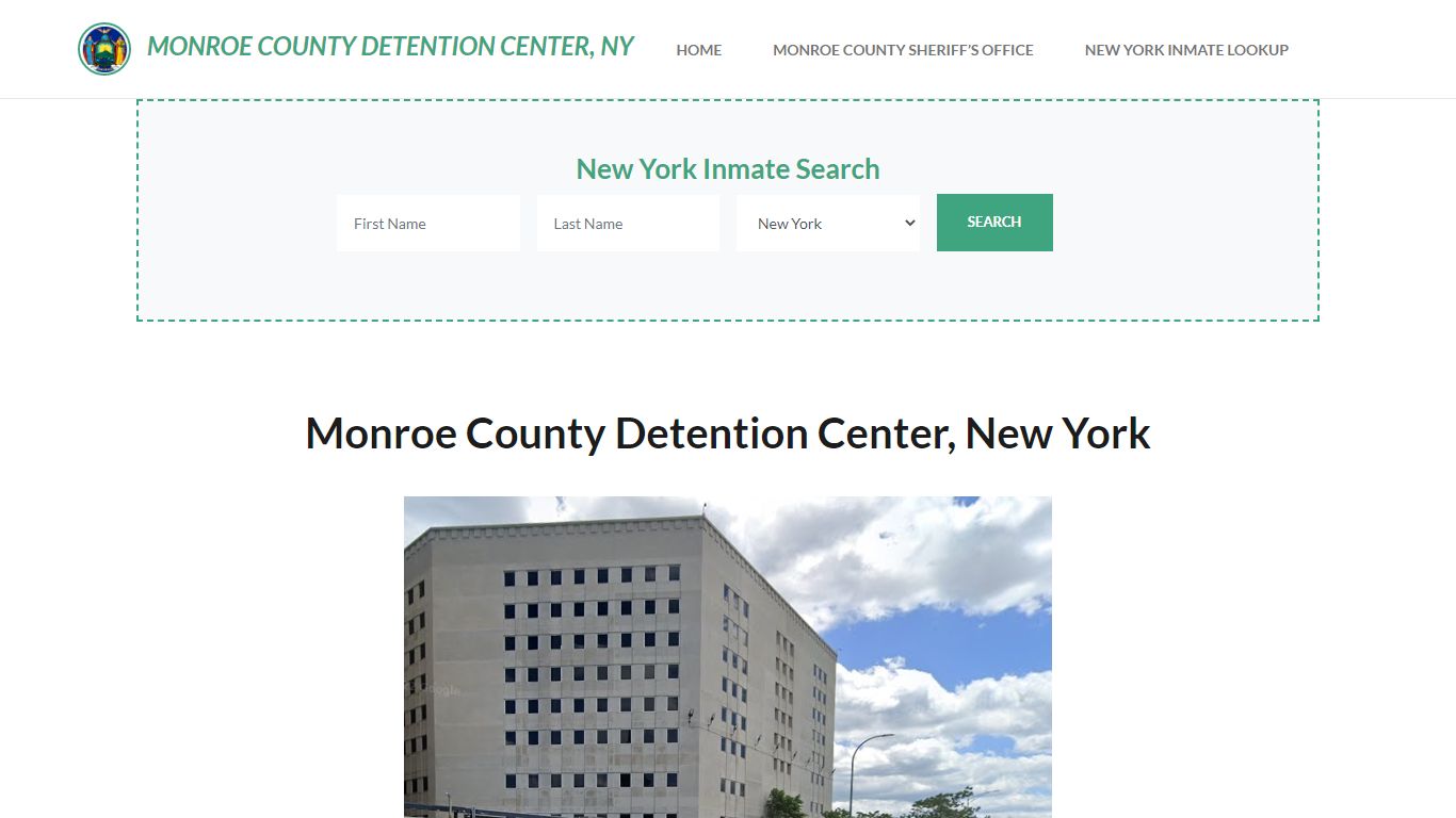 Monroe County Detention Center, NY Inmate Roster, Offender Search